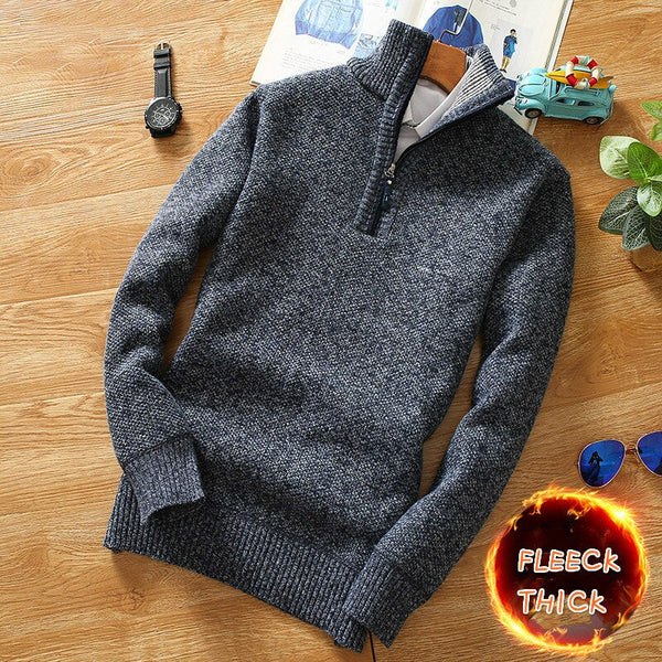 Thom - Elegante en moderne dikke fleece trui