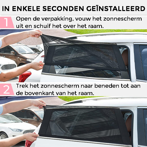 Zonnescherm voor in de auto - 99% UV-bescherming