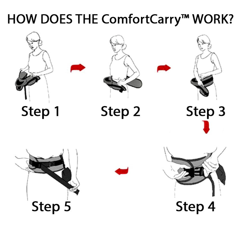 ComfortCarry™ - Maak het dragen van je kleintje gemakkelijker!