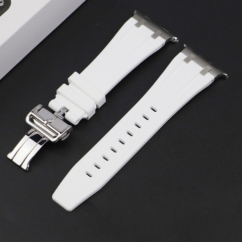 Apple Watch Band met Titanium Adapter