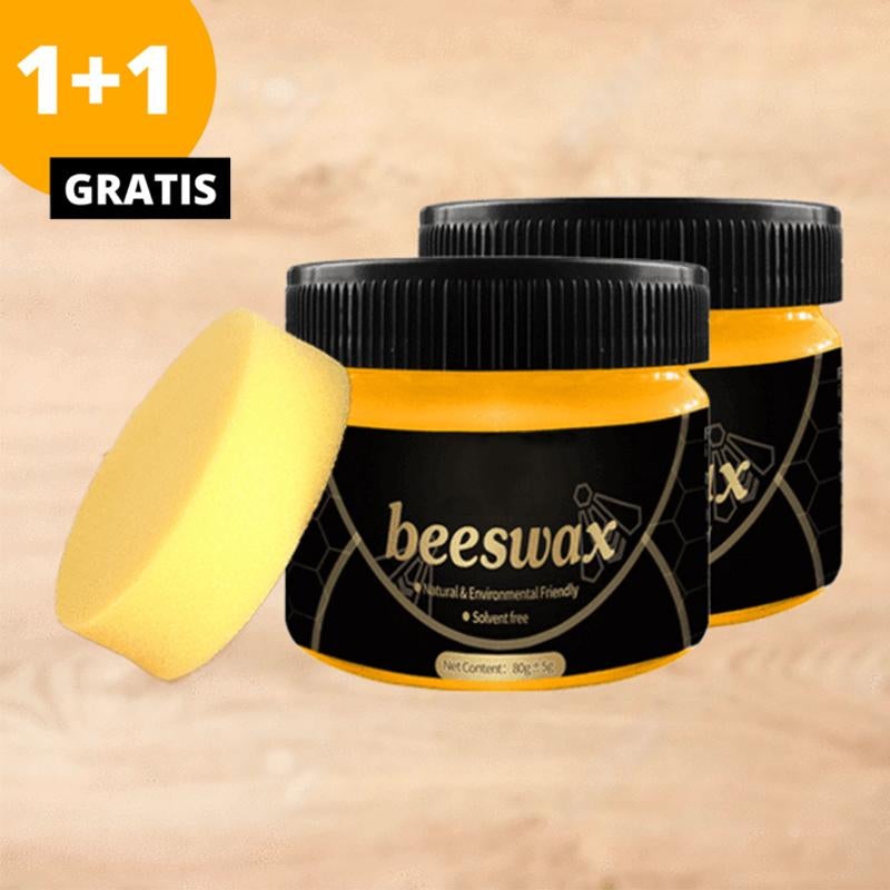 Beewax™ | 100% natuurlijk, organisch en duurzaam! (2 stuks + spons)